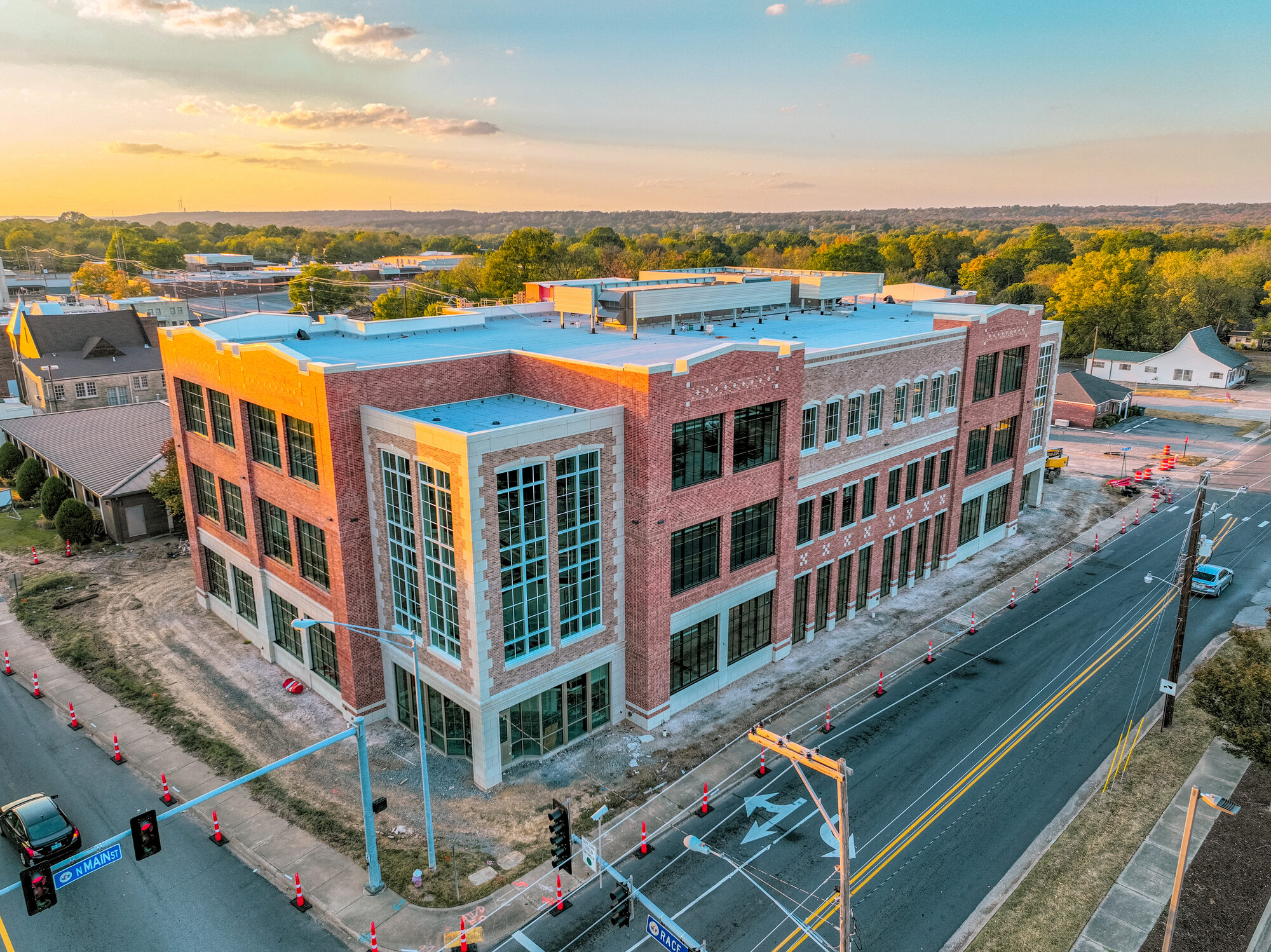 Aerial real estate photograph by Sage Smith